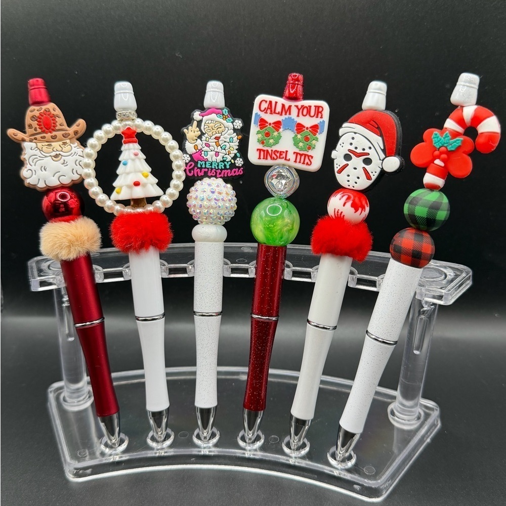 Handmade Christmas Pens Choose Style Below